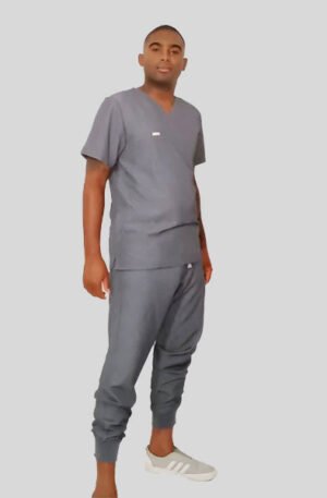 MandaUnique Men's Jogger Scrub Set