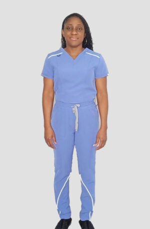 MandaUnique Straight leg Scrub Set for women